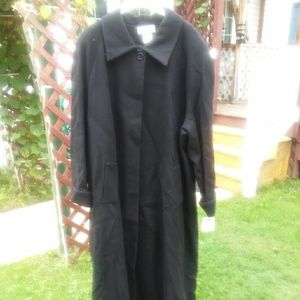 Black Silhouettes Dress Coat 5x